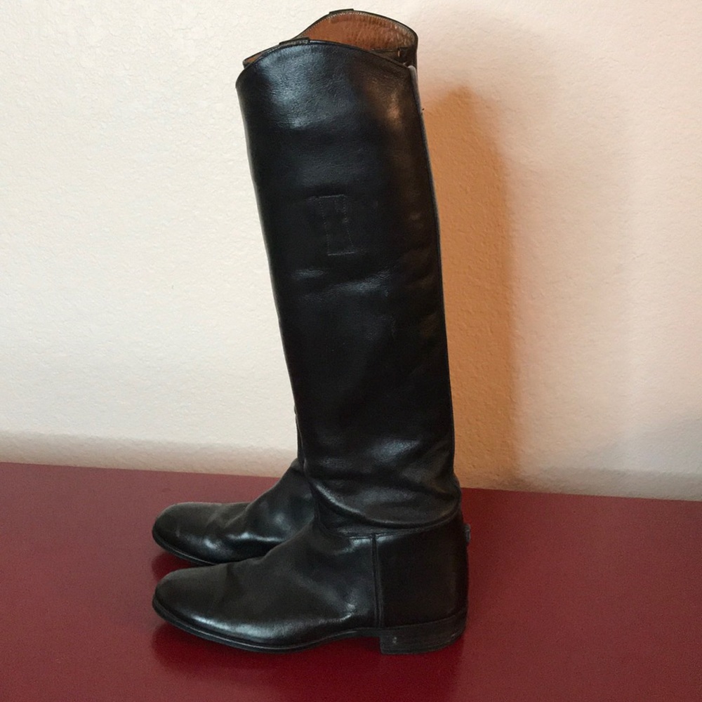 Ezan riding EQ boots NEW BLACK LEATHER 7